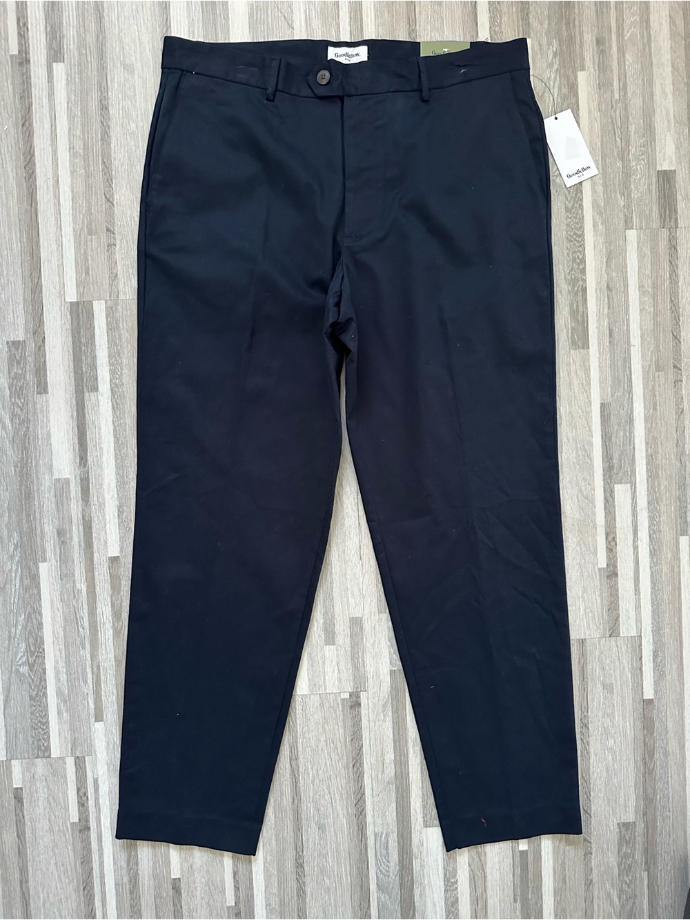 Goodfellow Chino Pants Men's, Navy Blue, New with Tags, Size 36Wx32L
